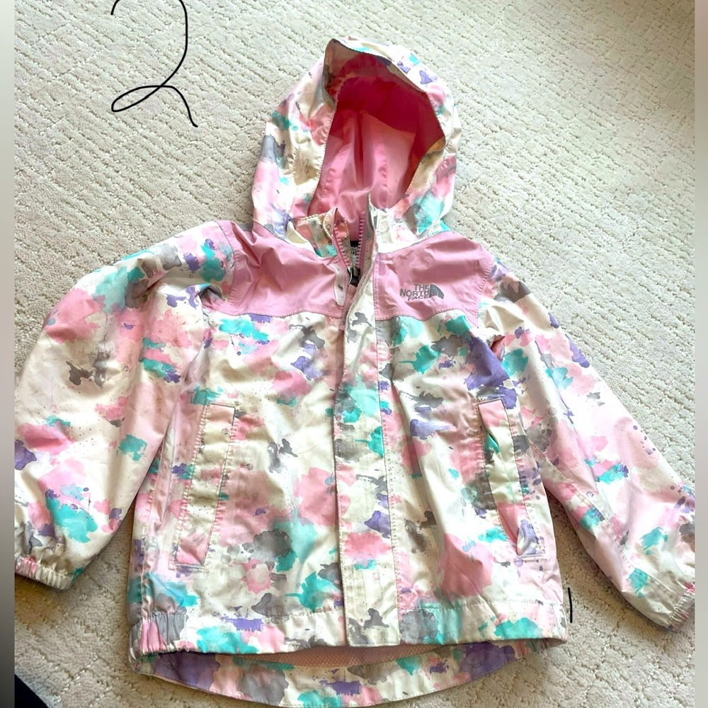 north face raincoat